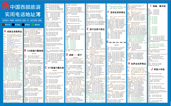 川藏線最新旅游地圖