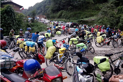 通麥堵車實(shí)況